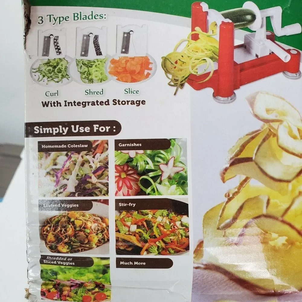 Veggie Pasta Deluxe Blade‎ Vegetable Slicer & Fruit Peeler